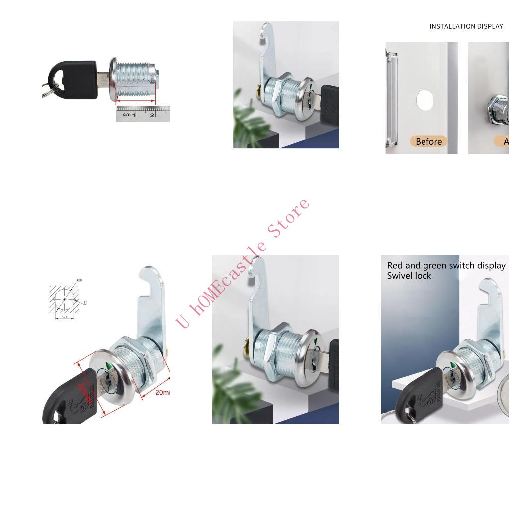 Furniture Hardware Lock - 63HF 2set Cabinet Cams Lock with