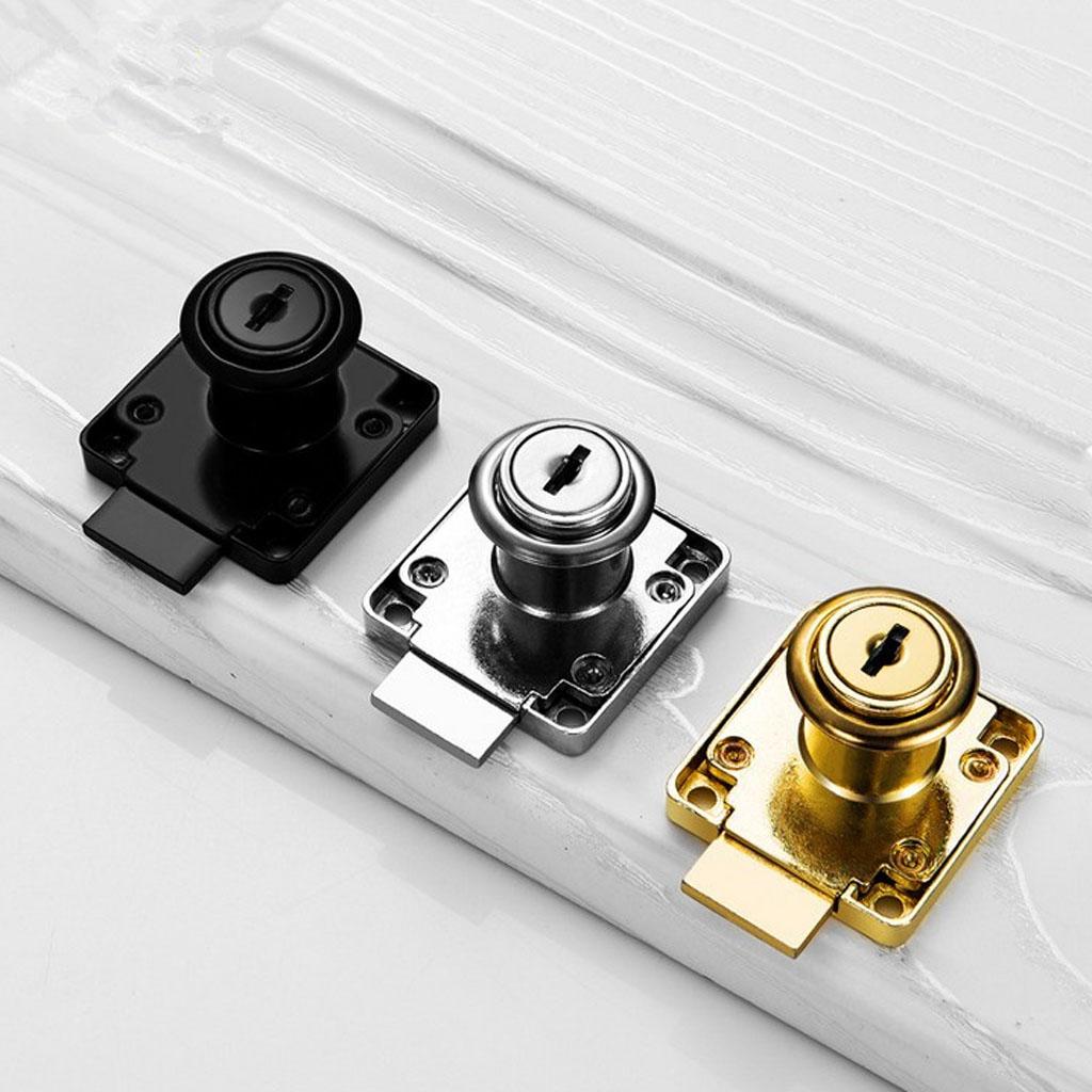 Furniture Hardware Lock - 2x Drawer Locks with 2 Lock