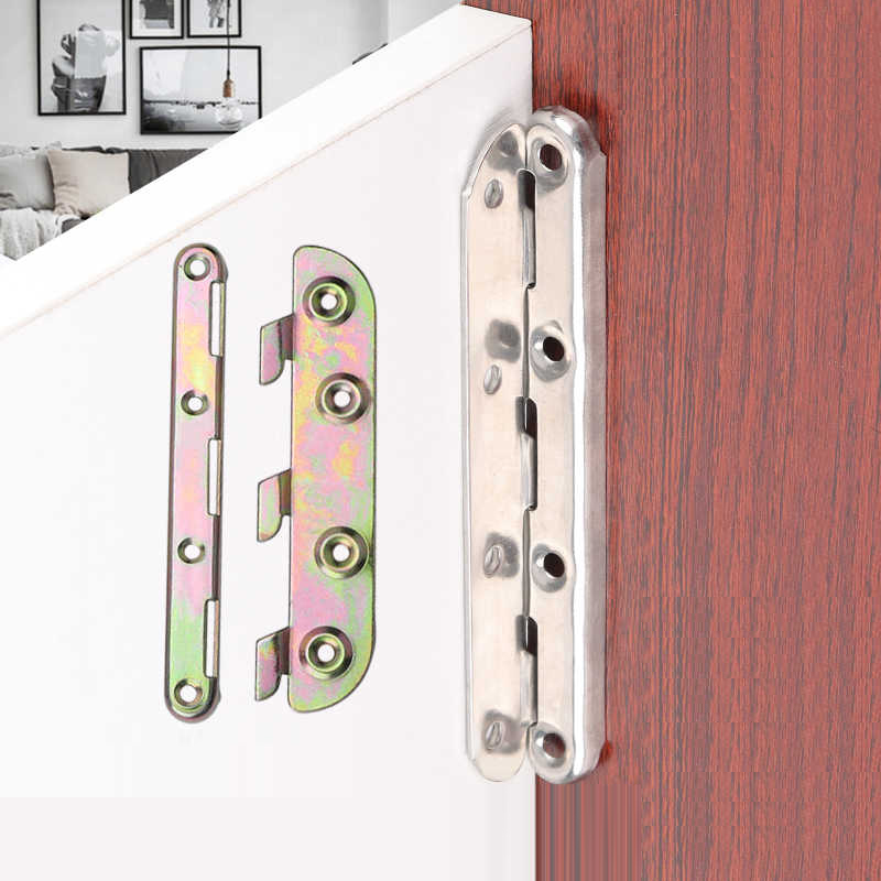 Furniture Rails Hardware - 1set 6/8 inch Metal Bed Bracket