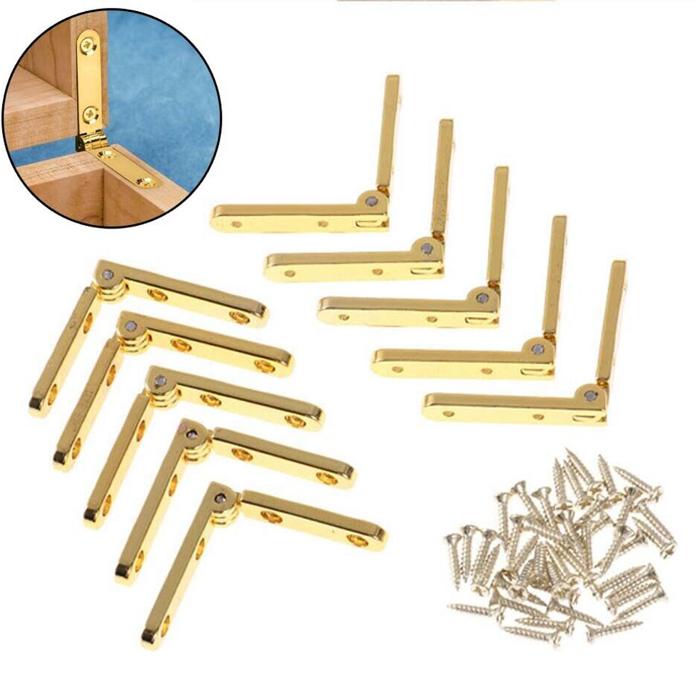 Furniture Hardware And Fittings - 10pcs Wooden Box Hinge Gift Jewelry