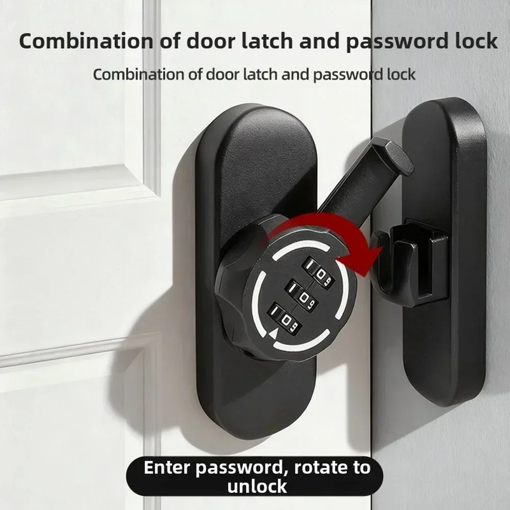 Password Door Latch 90/180 Deg - Furniture Sliding Door Hardware review and price
