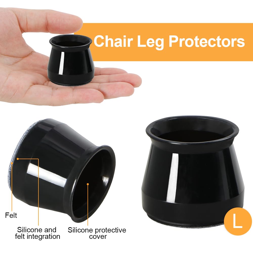 16 Pcs Chair Leg Floor Protect - Furniture Foot Pad review and price
