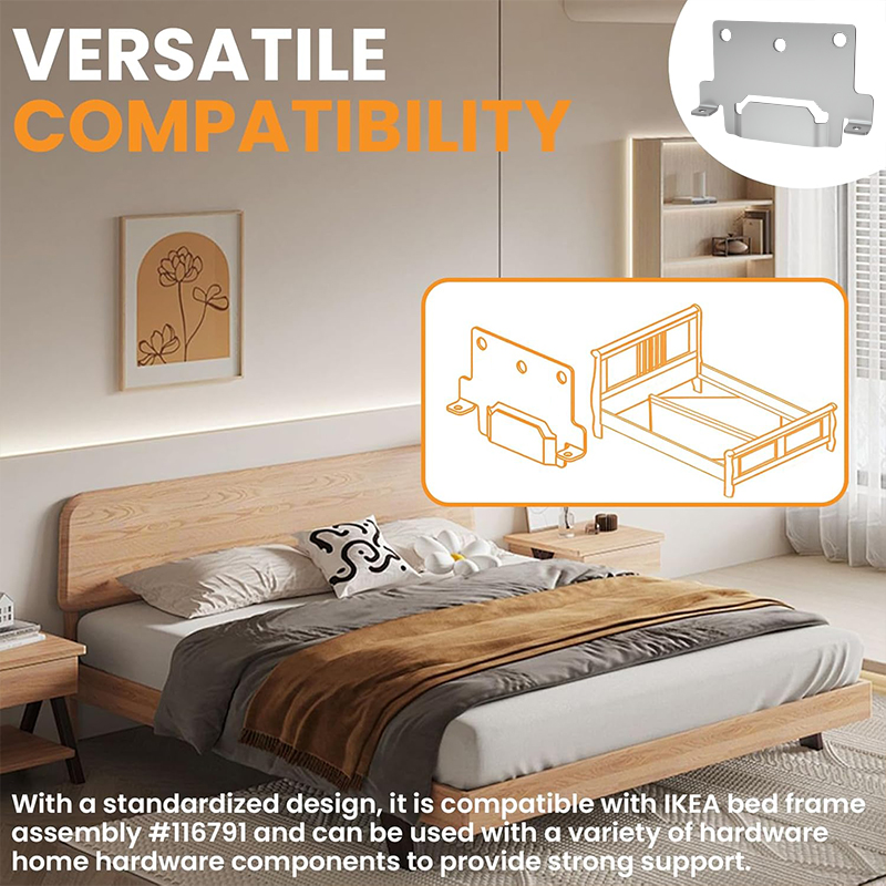 6pcs Midbeam Bed Monunting Bra - Furniture Hardware Ikea review and price