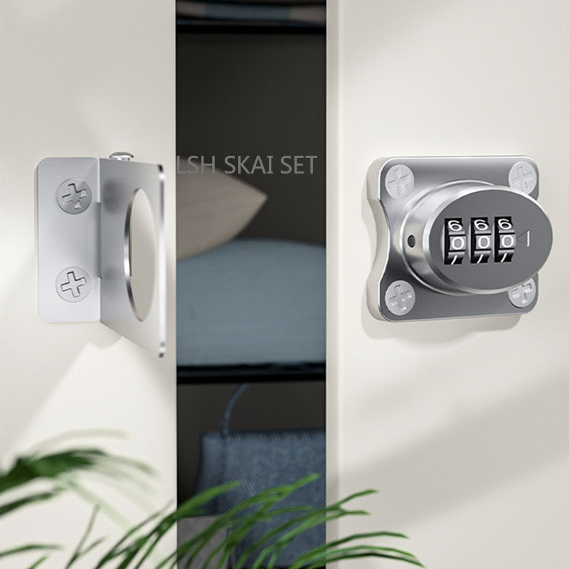 1PC Indoor Safety Password Loc - Furniture Hardware Lock review and price