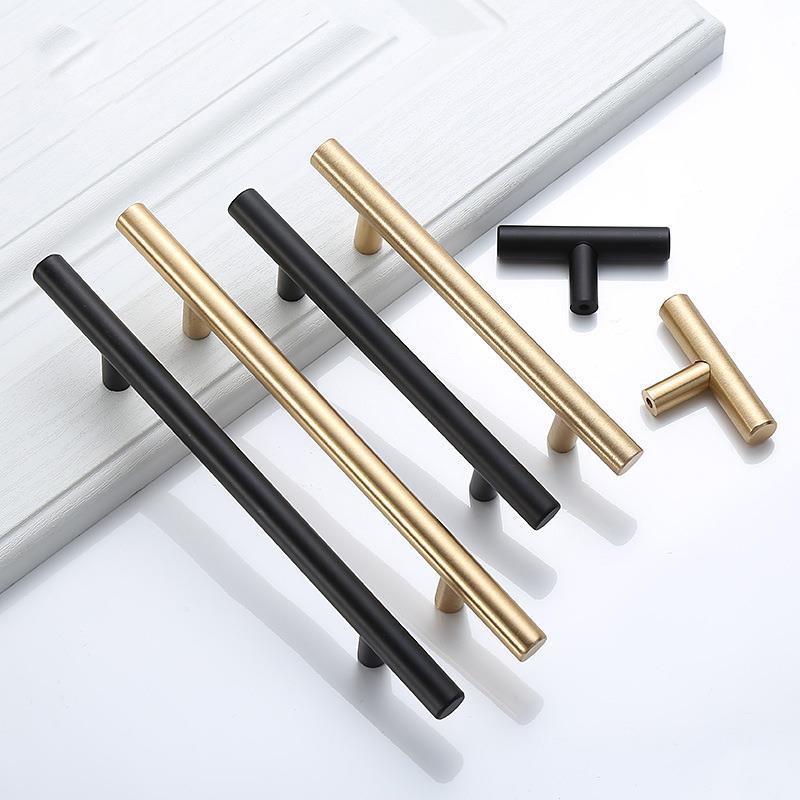 Modern Gold Brushed Straight C - Furniture Hardware Factory review and price