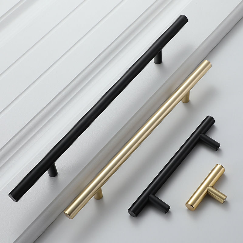 Modern Gold Brushed Straight C - Furniture Hardware Factory review and price