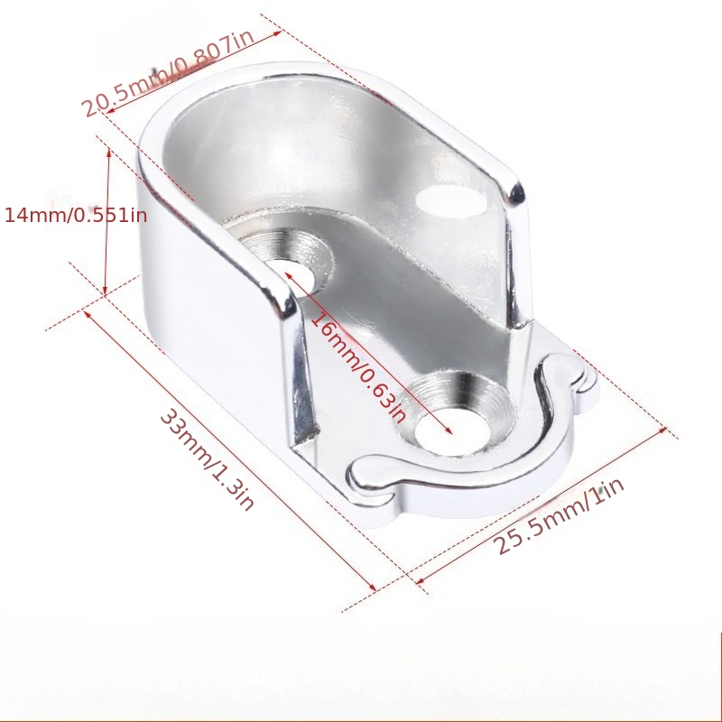 Heavy-Duty Metal U-Shaped Rod  - Furniture Rails Hardware review and price