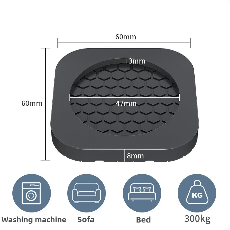 4Pcs Anti Vibration Feet Pads  - Furniture Foot Pad review and price