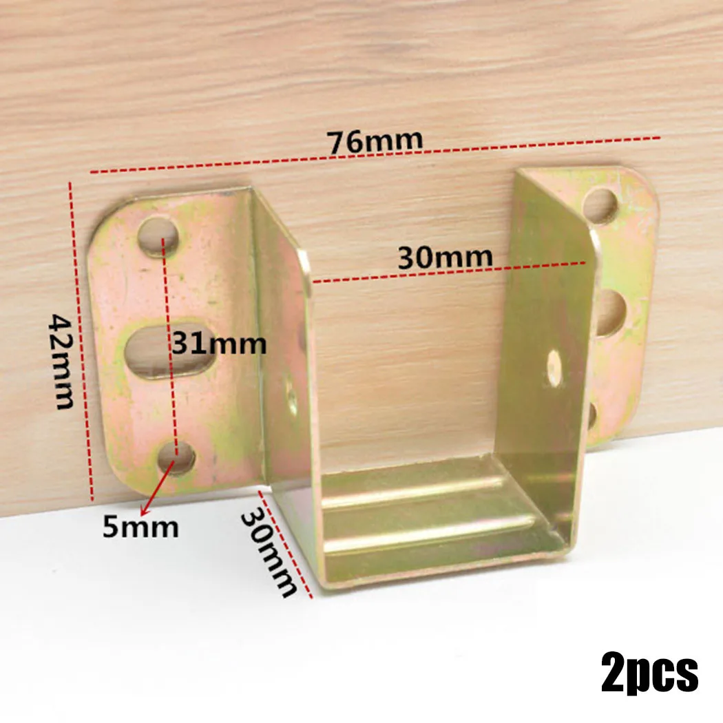 2pcs U Shaped Metal Bed Bracke - Furniture Hardware And Fittings review and price