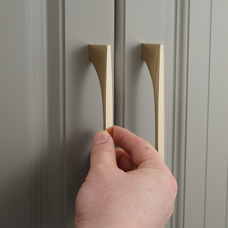 Zinc Alloy Bright Gold Kitchen - Drawer Pull Gold review and price