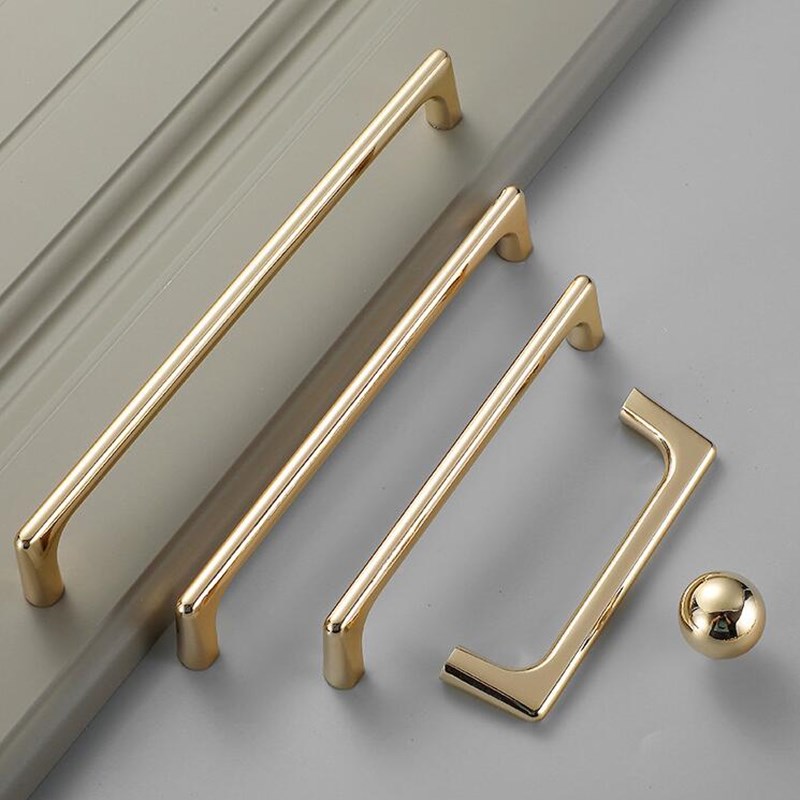 Zinc Alloy Bright Gold Kitchen - Drawer Pull Gold review and price