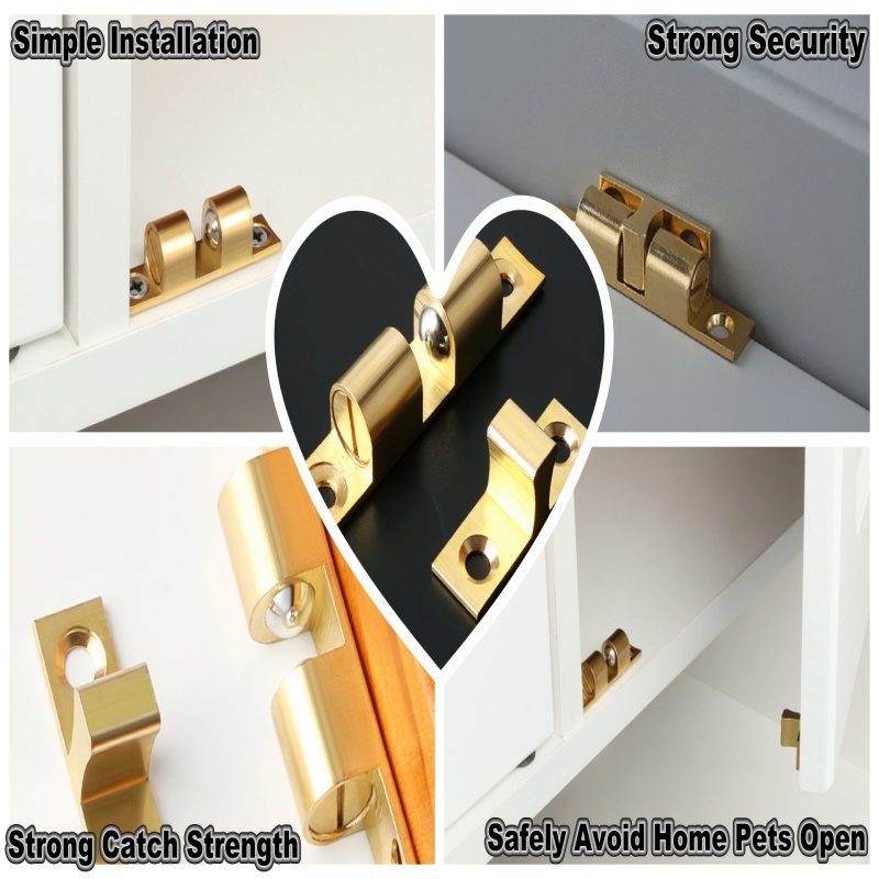 3/6pcs Cabinet Closet Door Bal - Furniture Hardware Lock review and price