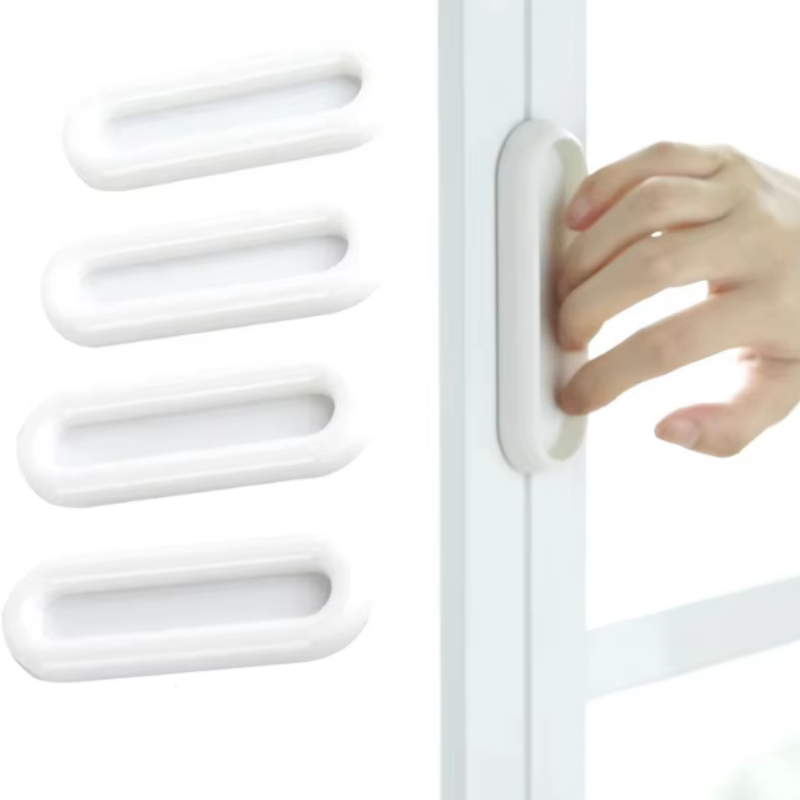 4Pcs Self-adhesive Door Knobs  - Furniture Hardware Nut review and price