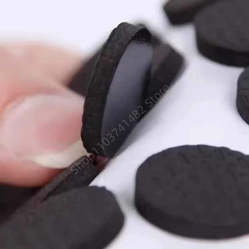 2-48Pc Self Adhesive Black Fur - Furniture Foot Pad review and price