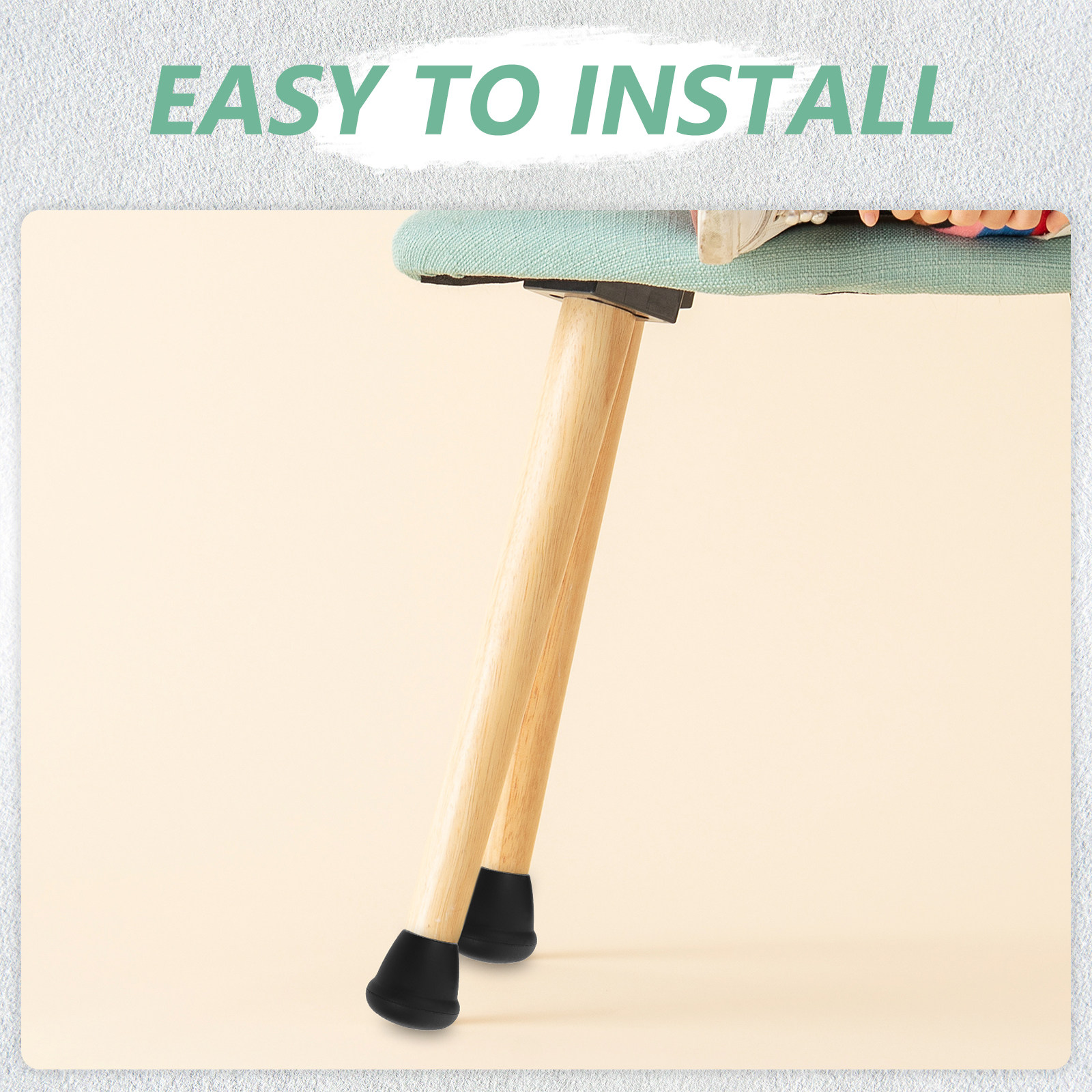4Pcs Anti-Slip Chair Leg Prote - Furniture Foot Pad review and price