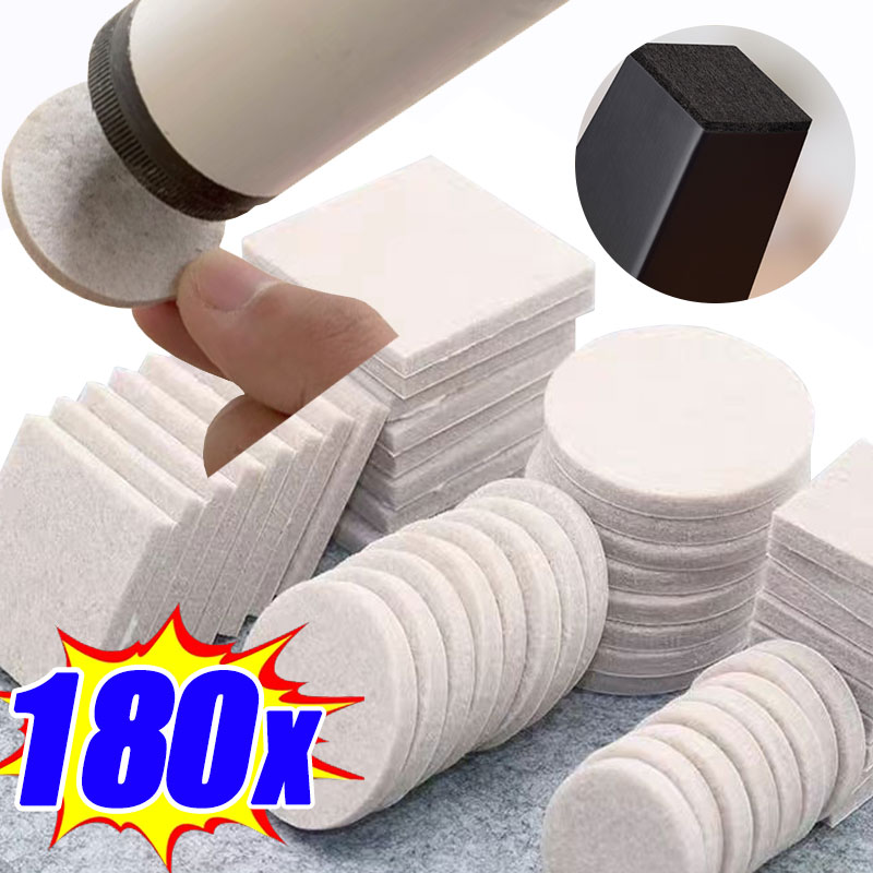18/180Pcs Felt Chair Leg Pads  - Furniture Foot Pad review and price