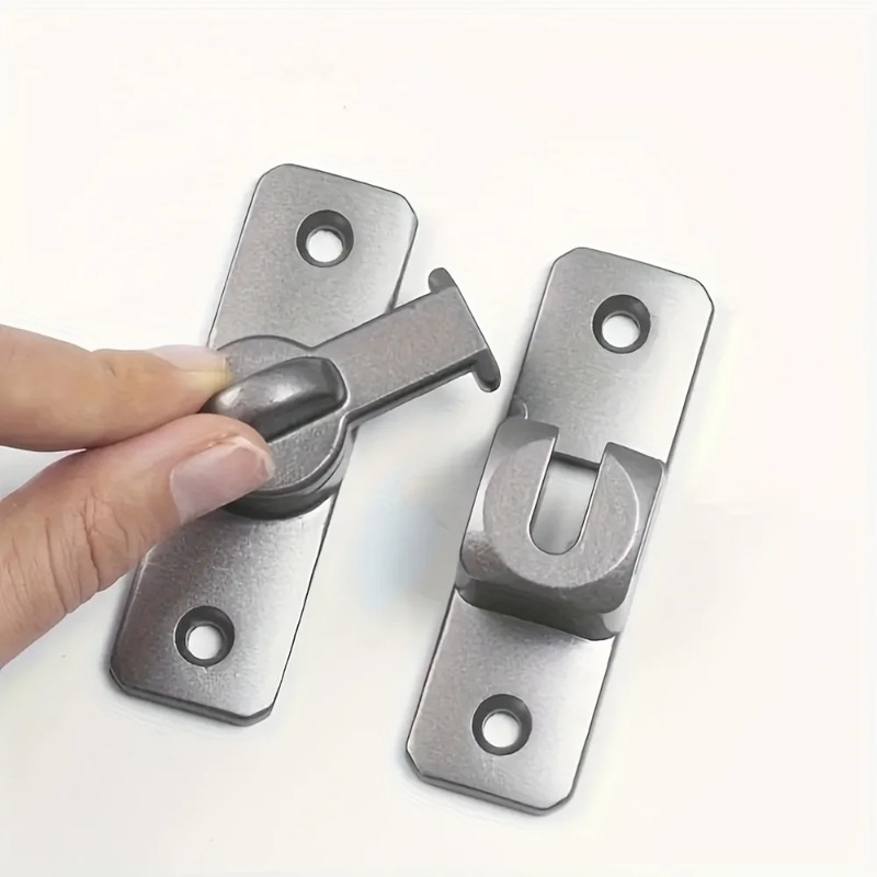 90/180° Rotate Door Lock Zinc  - Furniture Sliding Door Hardware review and price