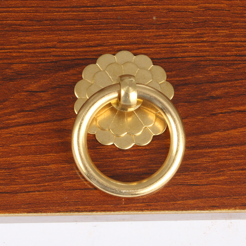 Antique Brass Cabinet Ring Kno - Drawer Pull Gold review and price