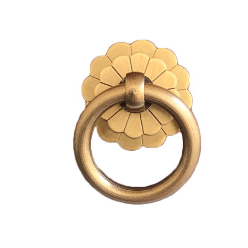 Antique Brass Cabinet Ring Kno - Drawer Pull Gold review and price