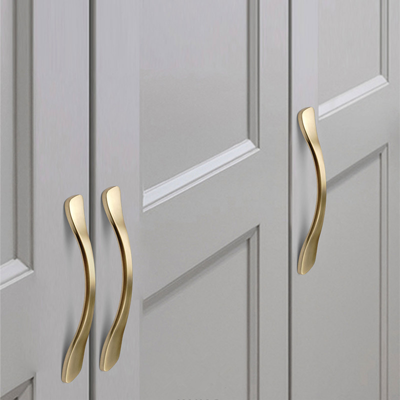 Gold Furniture Handles Aluminu - Drawer Pull Gold review and price