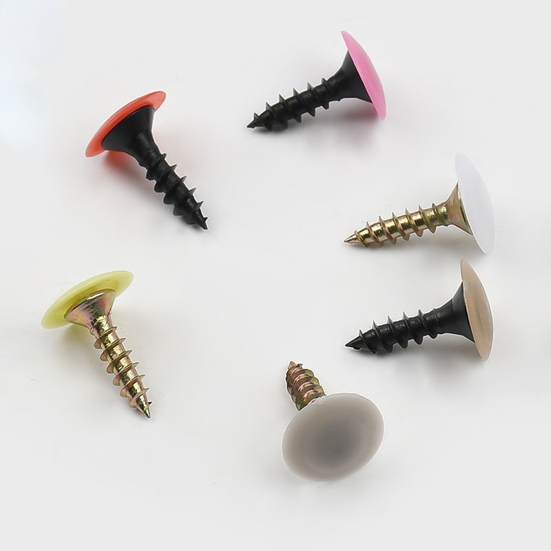 100/500/1000pcs Plastic Screw  - Furniture Hardware Nut review and price
