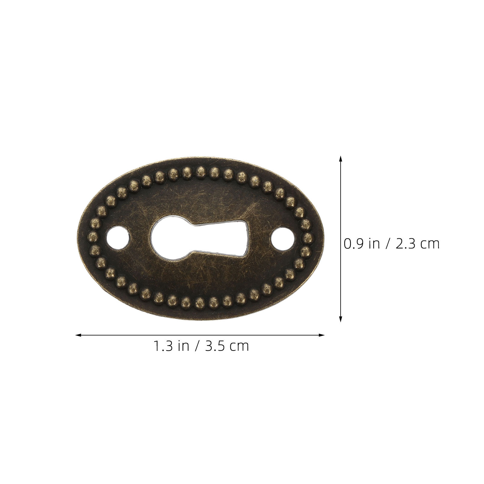 16Pcs Zinc Alloy Vintage Oval  - Furniture Hardware Lock review and price