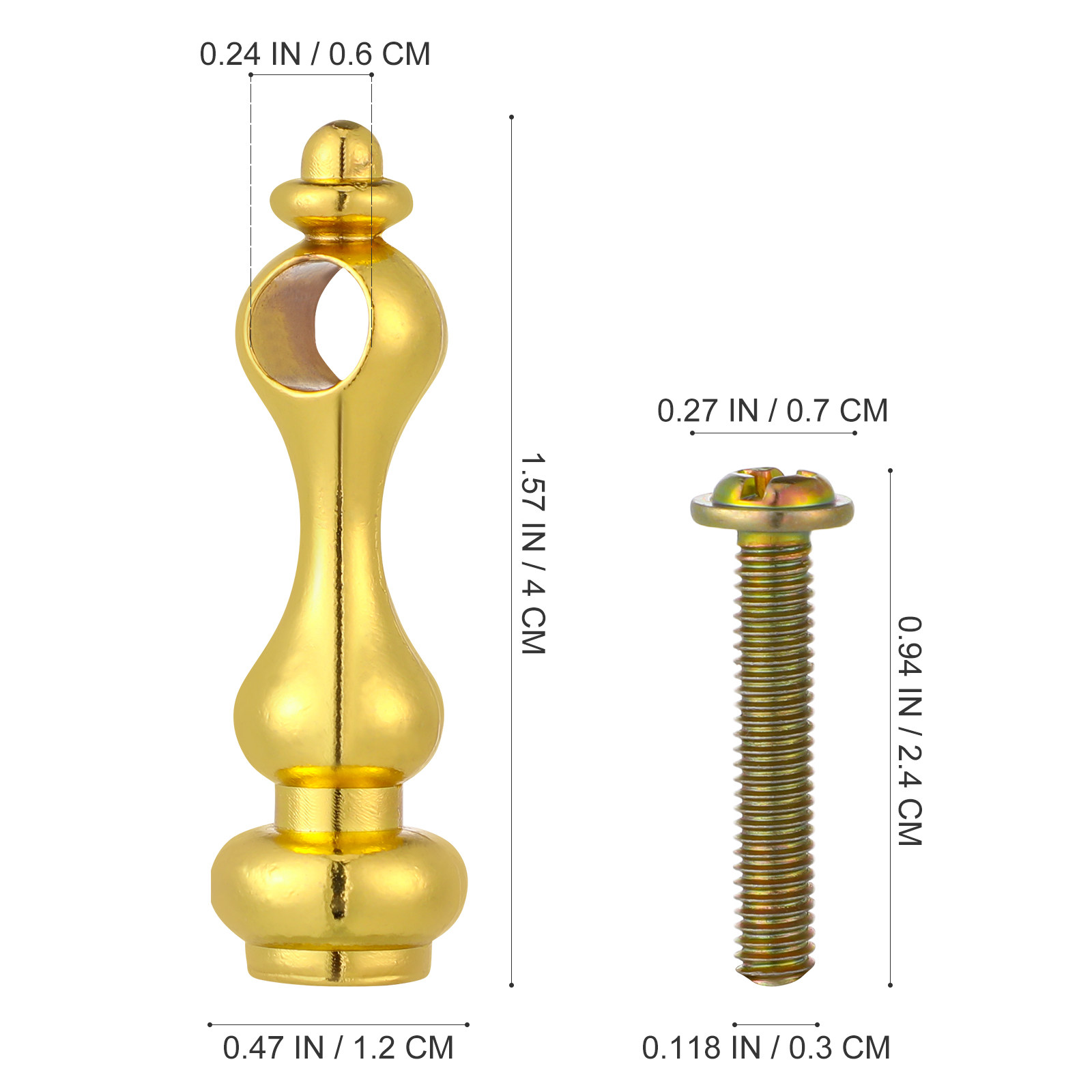 4Pcs Metal Rail Spindles Furni - Furniture Rails Hardware review and price