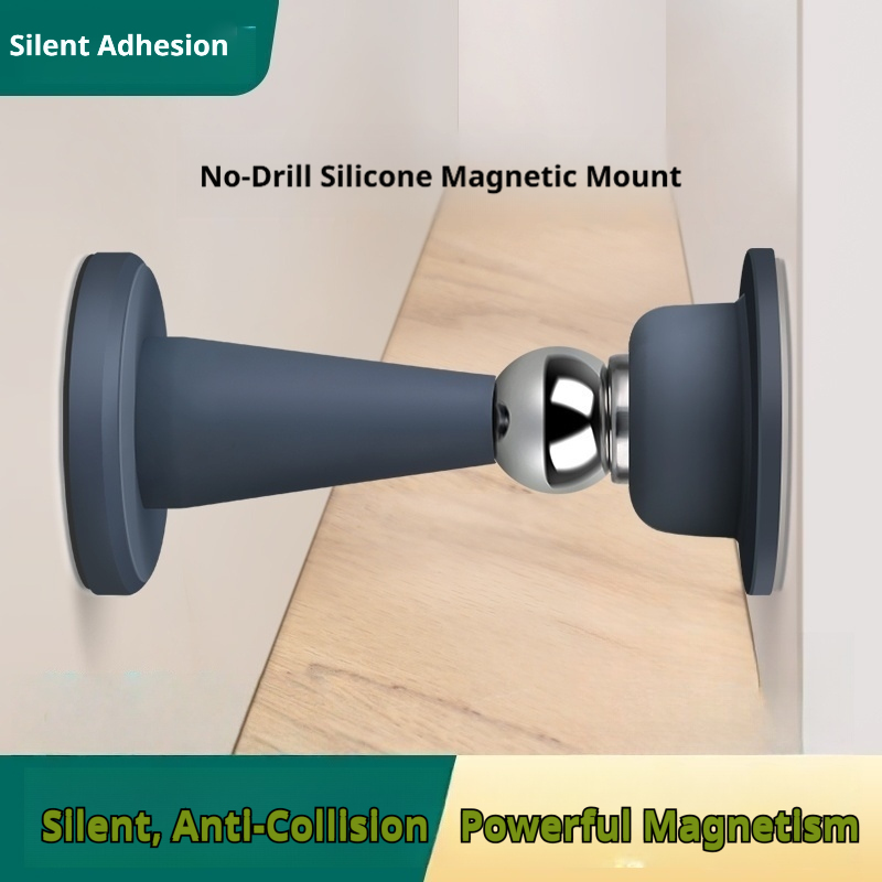Silicone No-drill Door Stopper - Furniture Hardware And Fittings review and price