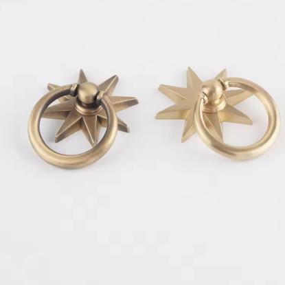 Anise Star Shape Cabinet Antiq - Drawer Pull Gold review and price