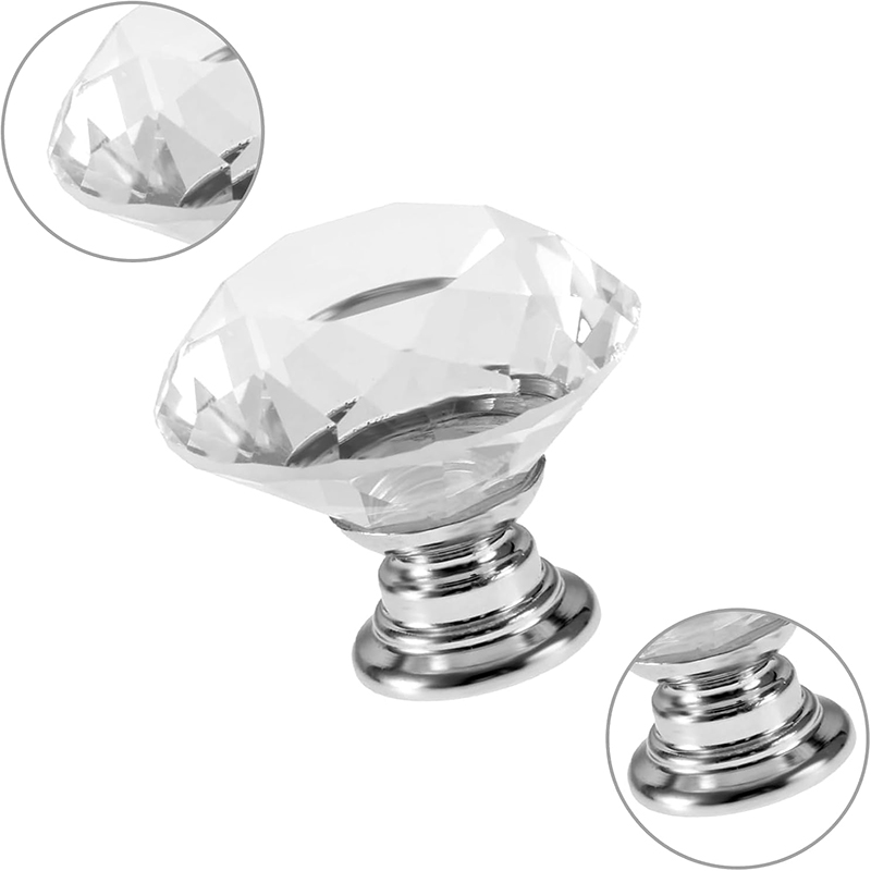 6Pcs Cabinet Knob with Screws  - Furniture Hardware Nut review and price