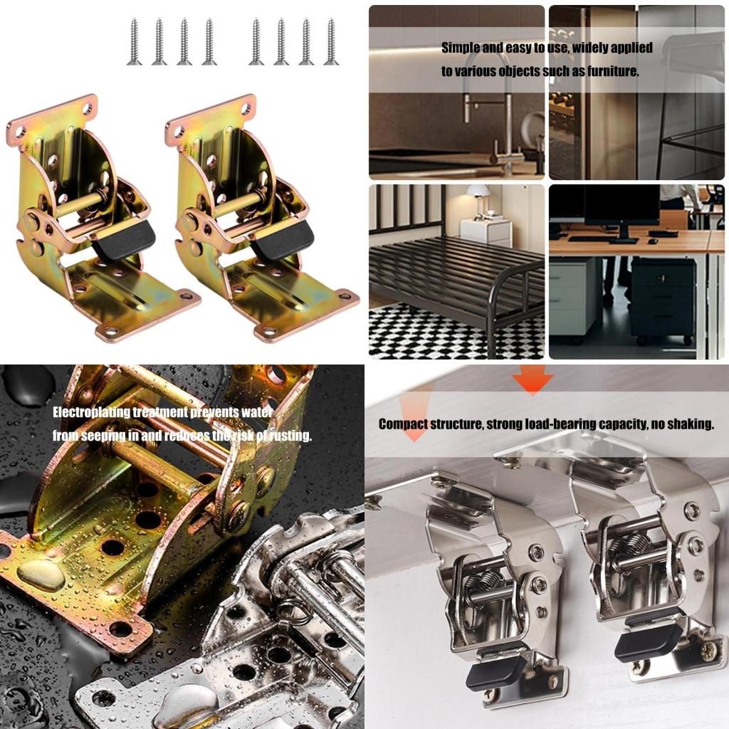 2pcs Locking Folding Hinges Co - Quality Furniture Hardware review and price