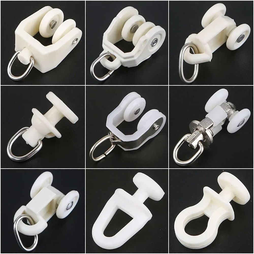 10Pcs Straight Curved Track Ro - Furniture Rails Hardware review and price