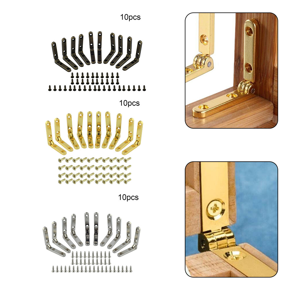 10pcs Wooden Box Hinge Gift Je - Furniture Hardware And Fittings review and price