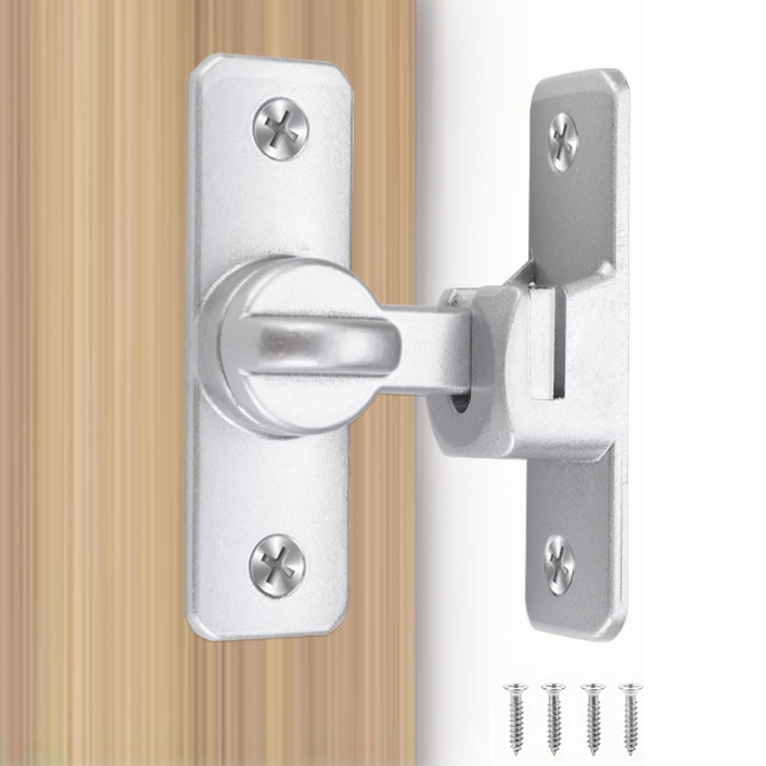 Sliding Barn Door Lock, 90/180 - Furniture Sliding Door Hardware review and price