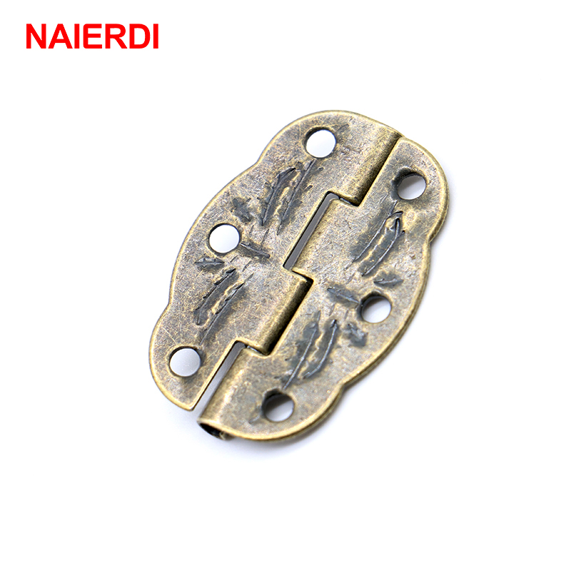 20pcs NAIERDI Bronze Hinges De - Furniture Hardware And Fittings review and price