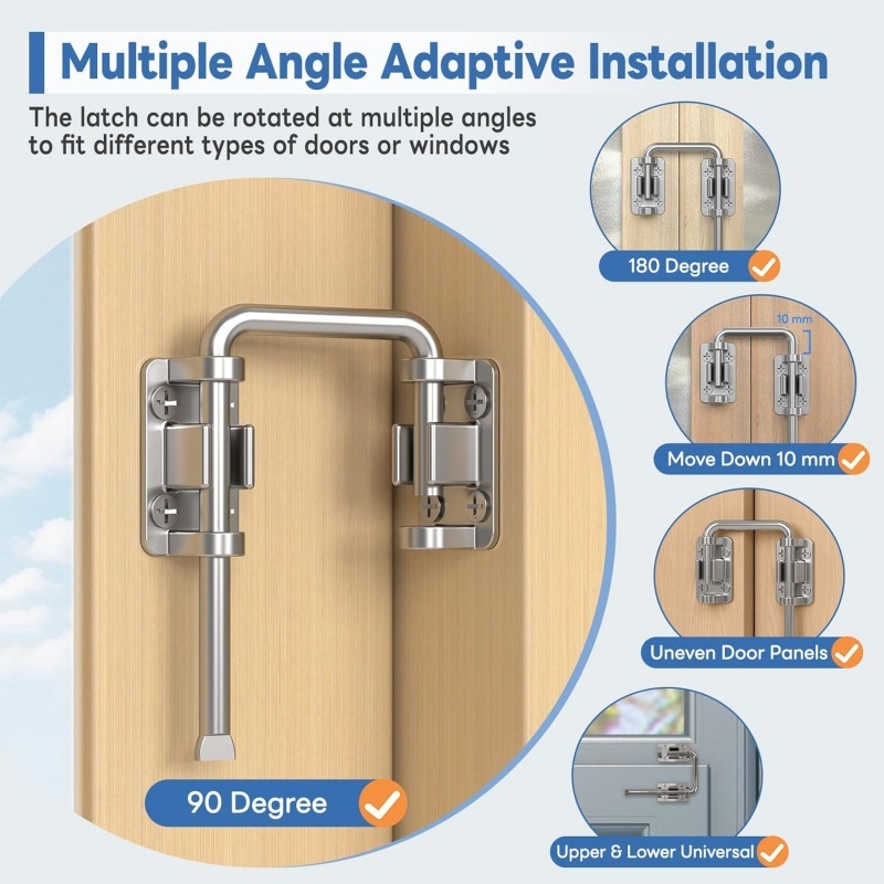 U Shape Patio Sliding Door Loo - Furniture Sliding Door Hardware review and price