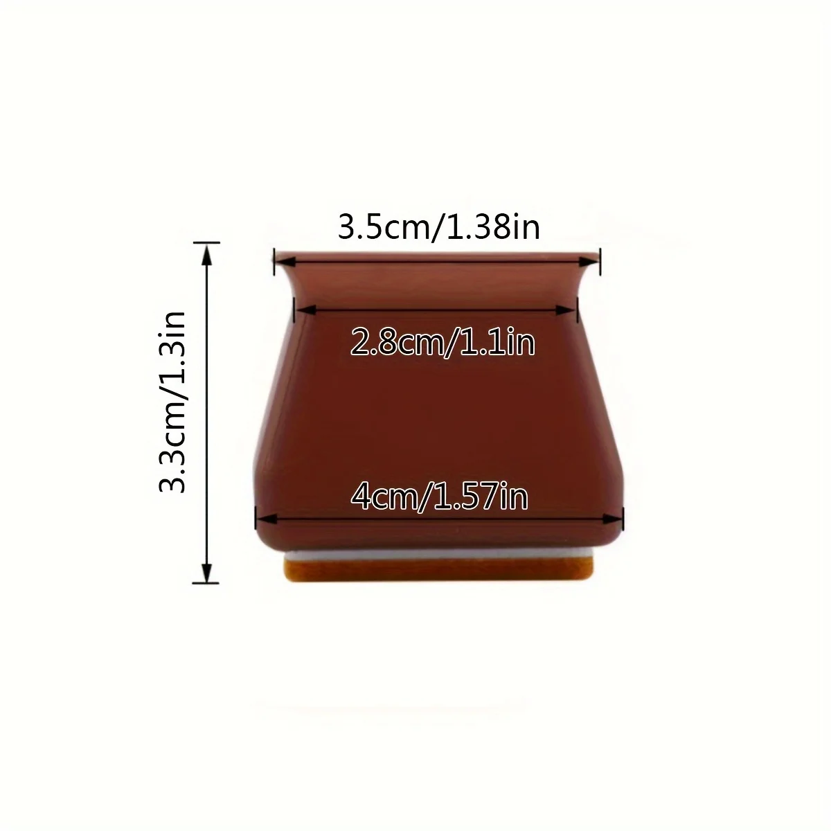 Silicone Edge Wrapped Chair Fo - Furniture Foot Pad review and price