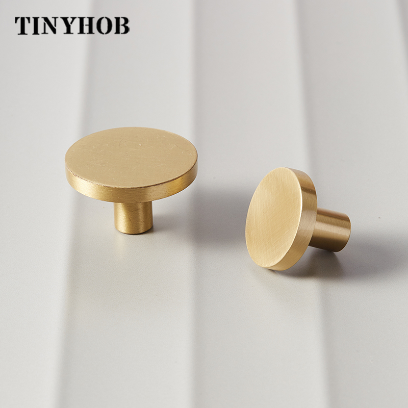 Round Brass Dresser Knobs Draw - Drawer Pull Gold review and price