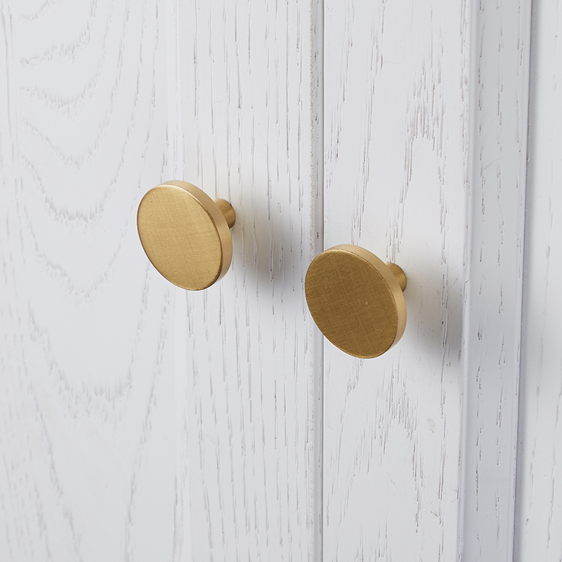 Round Brass Dresser Knobs Draw - Drawer Pull Gold review and price
